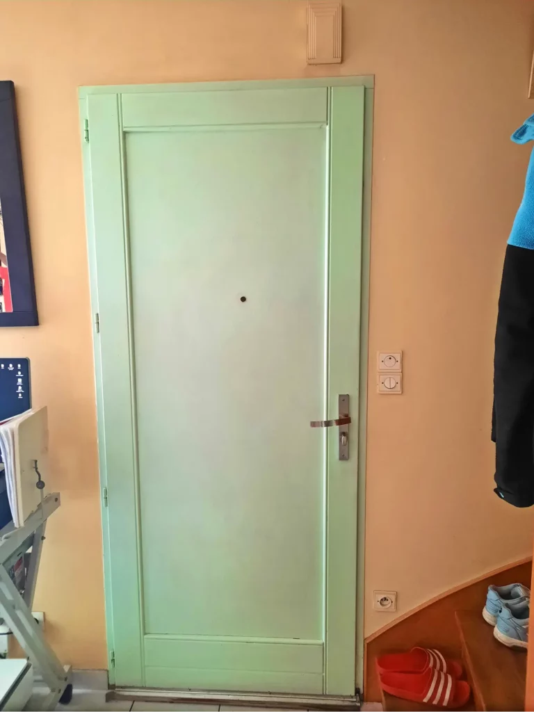 Entrée pièce de vie - avant la décoration