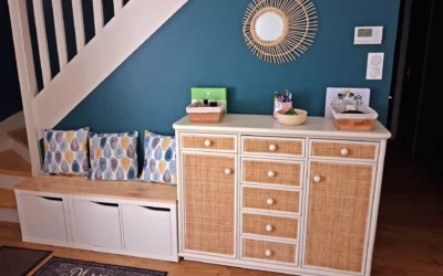 Idée décoration entrée : comment transformer un meuble existant pour créer une entrée accueillante ?