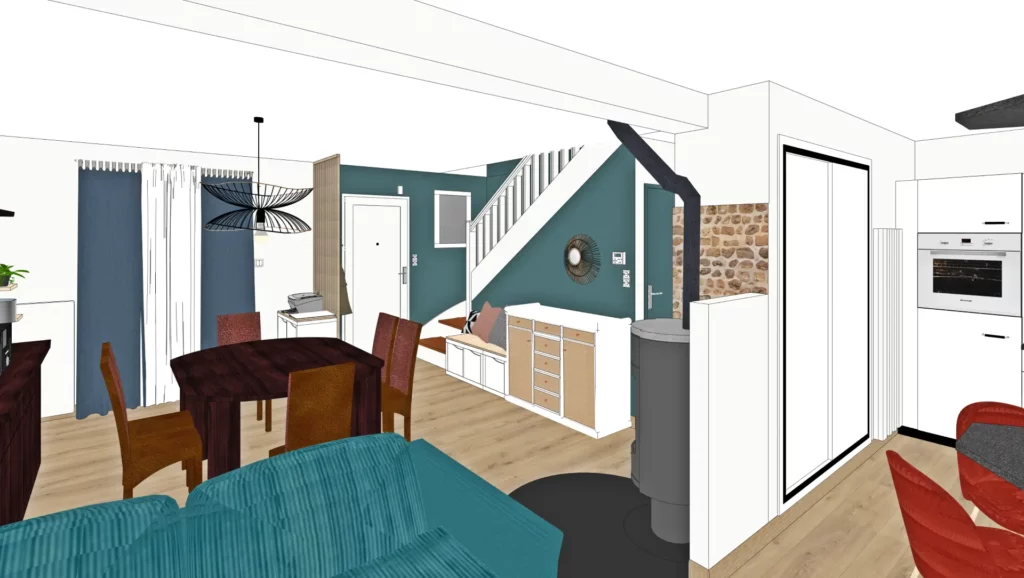 idée décoration intérieure d'une pièce de vie