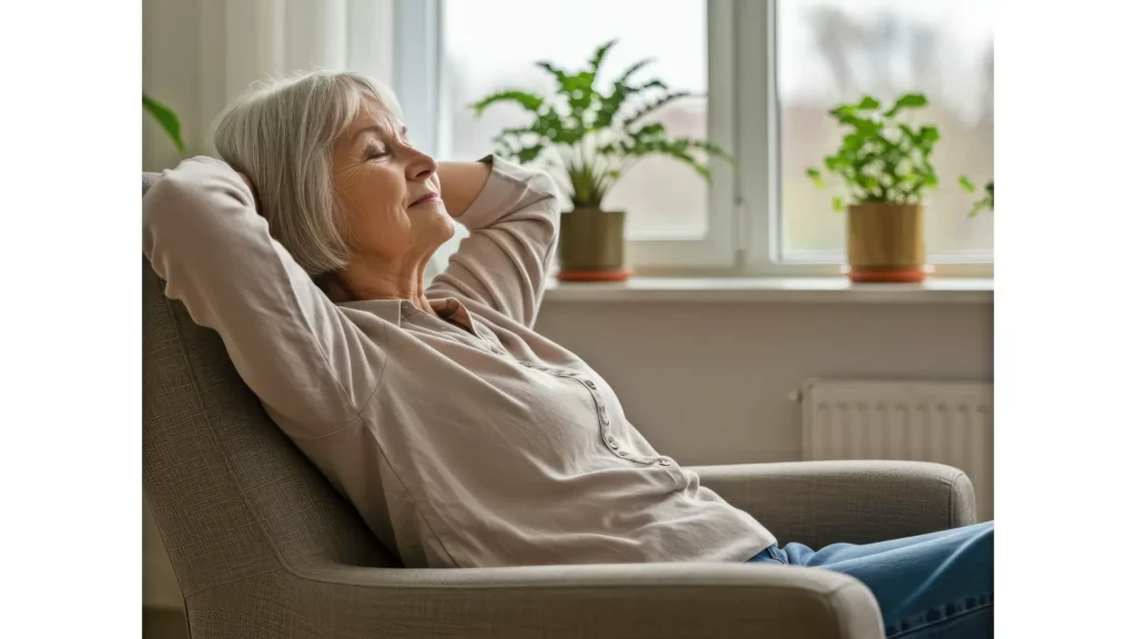 Maison adaptée à la retraite pour bien vieillir chez soi dans un intérieur confortable